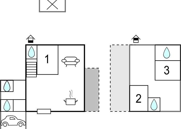 Дом отдыха Cozy Home In Vrsi With Wi-Fi